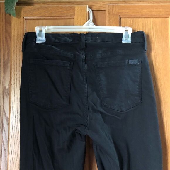 Jen7 by 7 For All Mankind Ankle Straight Jeans Black Size 6 - Picture 7 of 13